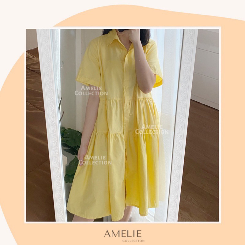 HYERI DRESS - dress katun