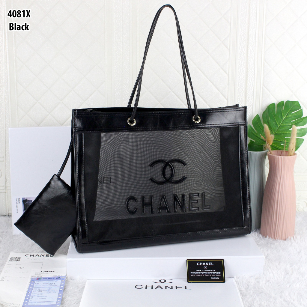 CH MESH TOTE BAG 4081X (WITH BOX)