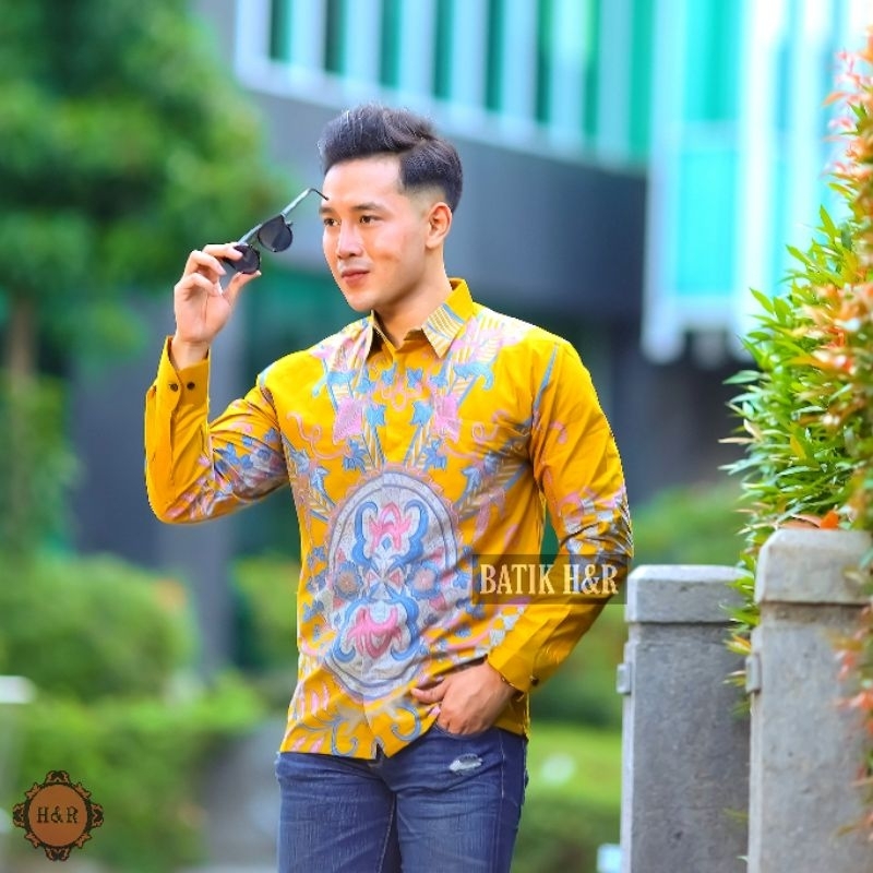 Baju Batik Lengan panjang Baju Batik lengan pendek Batik Solo Baju Batik Batik Premium Batik Original Batik Modern Batik H&amp;R Katun