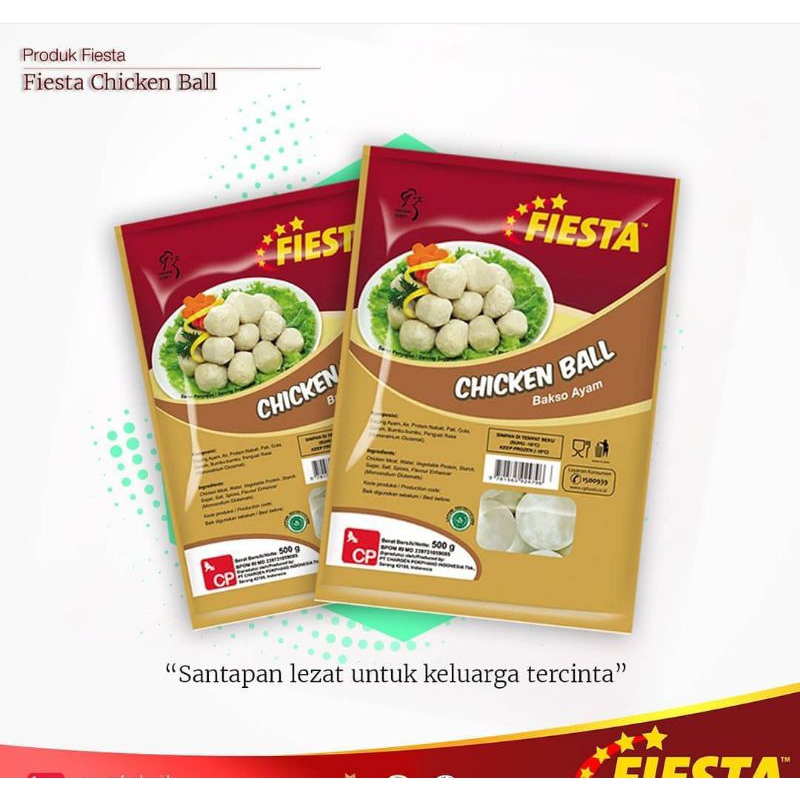 

Fiesta Bakso Ayam 500gr | Premium
