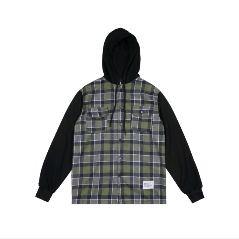flanel hoodie mrjn
