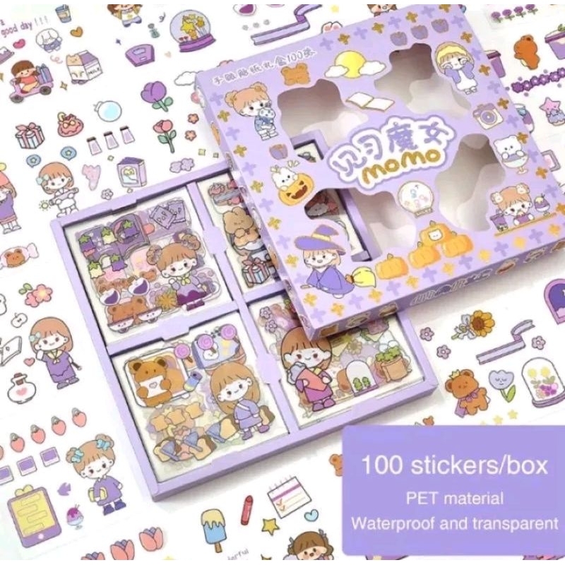 

STIKER MOMO 2D [STIKER WATER WATERPROF TRANSPARAN