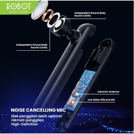 ROBOT TALK 10 Headset Earphone Bluetooth 5.0