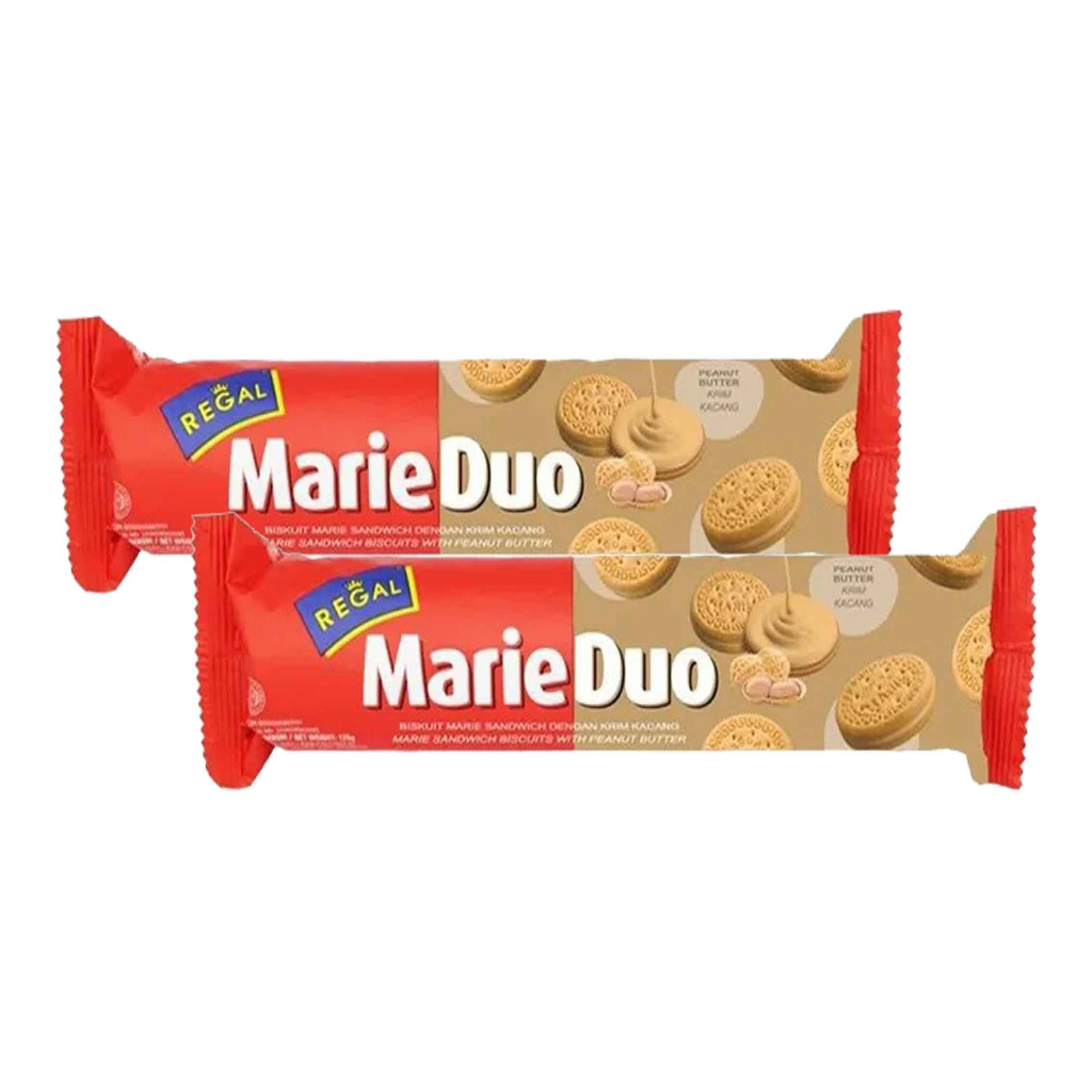 REGAL MARIE DUO PEANUT BUTTER 100g