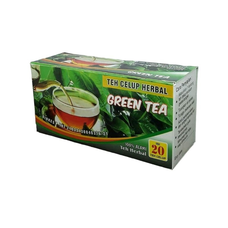 TEH HERBAL GREEN TEA UNTUK WAJAH DAN DIET (GREEN TEA)