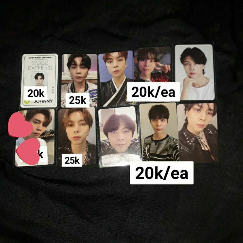 NCT JOHNNY PHOTOCARD NCT 127