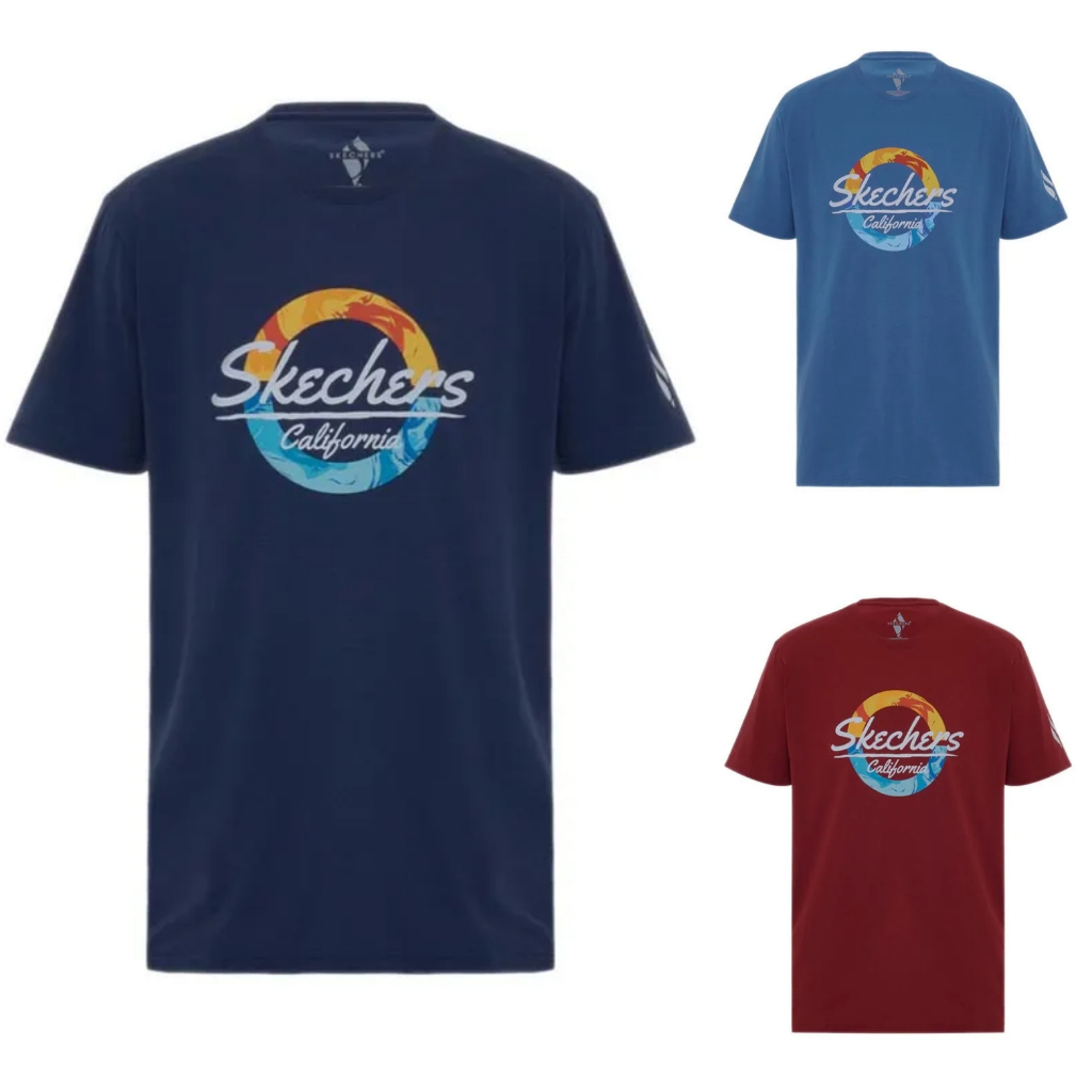 Kaos Skechers Men Regular Tee Original