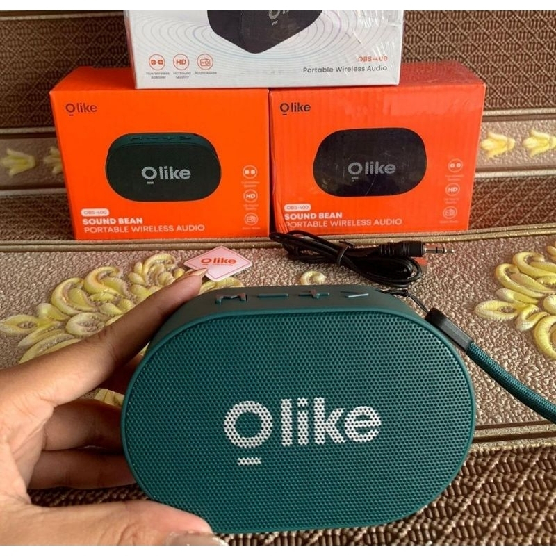 PROMO OLIKE SPEAKER BLUETOOTH WIRELESS PORTABLE FLASHDISK &amp; MICROSD OBS-400 by.sultan