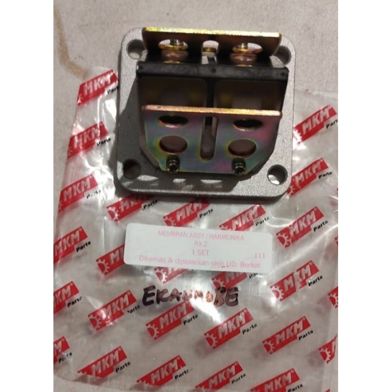 Membran Harmonika Assy RXZ RX Z Merk MKM Carburator Rumah Reed Valve Plat Carbu Karbu Set Karburator