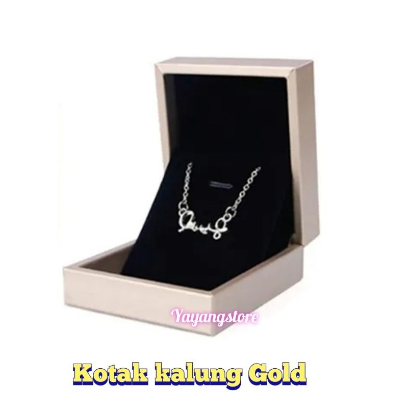 Kotak Kalung Premium PU Leather