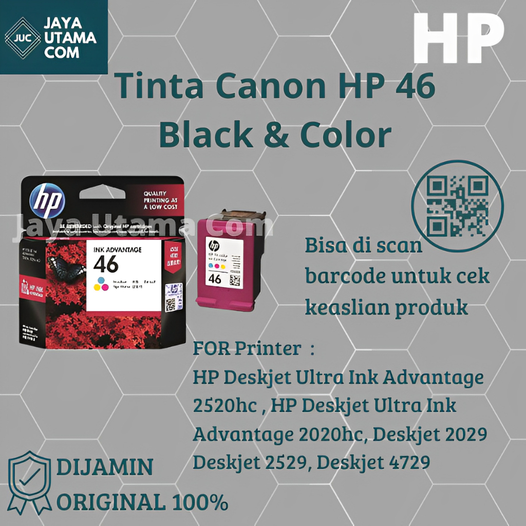 Tinta HP 46 Black &amp; Color Original