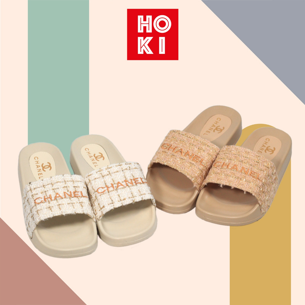 Sandal Wanita Anti Slip Waterproof / Sandal Wanita / Sandal Anti Slip / Sandal Slip On / Slippers Wa