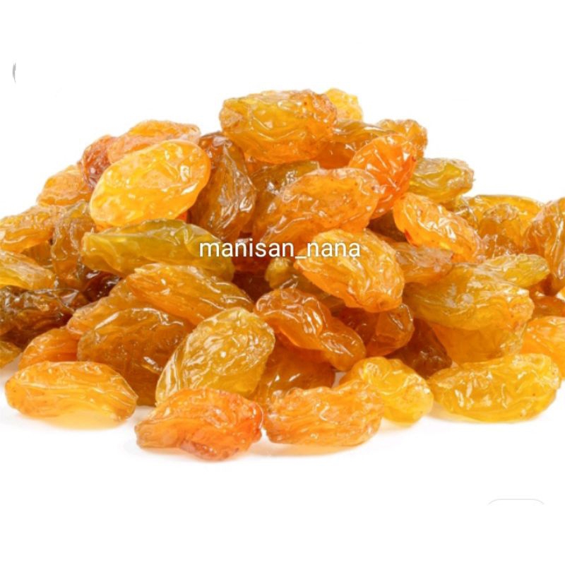 

Kismis Jumbo / Golden raisin jumbo asli california (500gram)