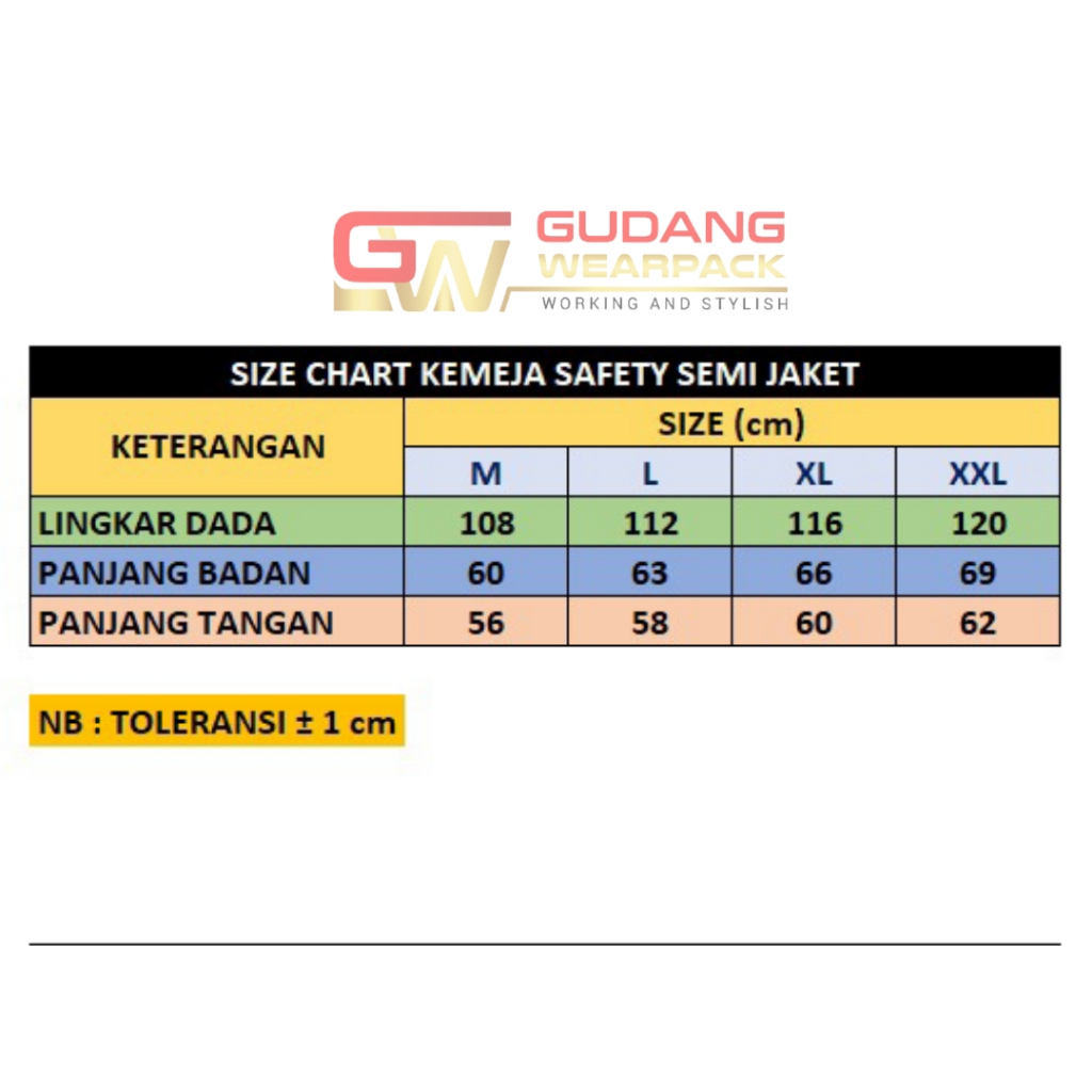 Gudang Wearpack - Baju Kerja Seragam Proyek SemiJaket Warna Dongker Lis Merah