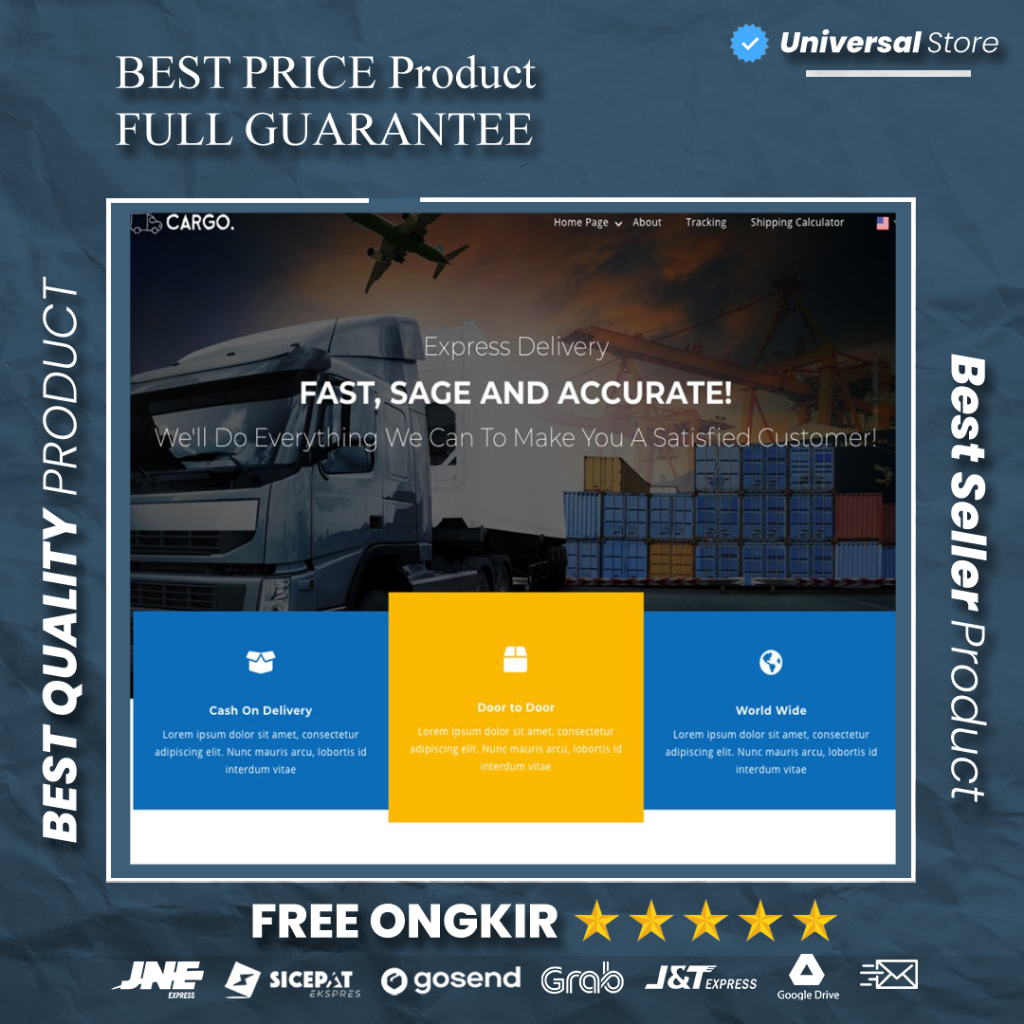 Source Code Aplikasi Cargo Expedisi Trucking Kurir Logistik Laravel Premium Lifetime
