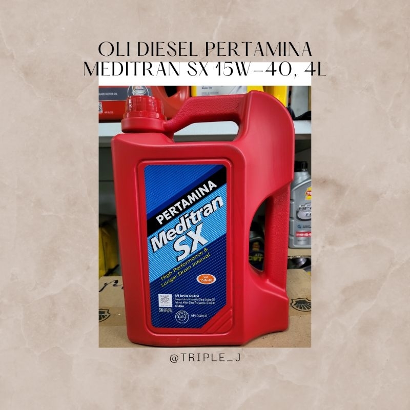 Oli Diesel Pertamina Meditran 15w-40 SX Original