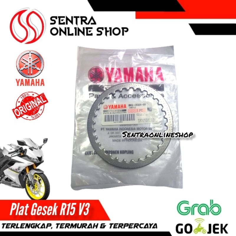 Plat gesek kopling r15 v3 vixion v3 original ygp bk6e632400