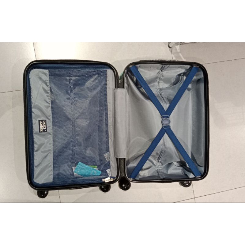 SUPERCASE Koper 24Inc Sour Belt 4 Roda/Luggage Hijau