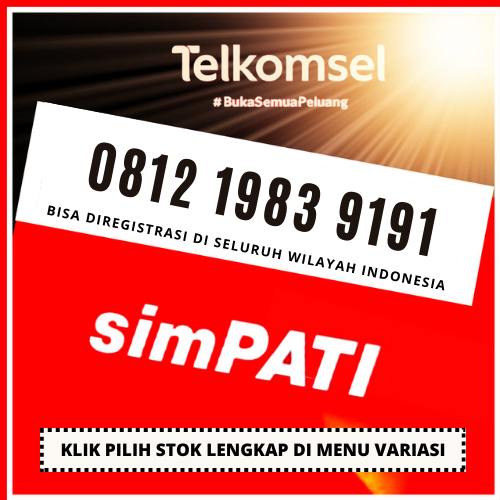 Nomor Cantik Simpati Telkomsel 4G LTE Tahun 1990 1983 1984 AABB Tripel