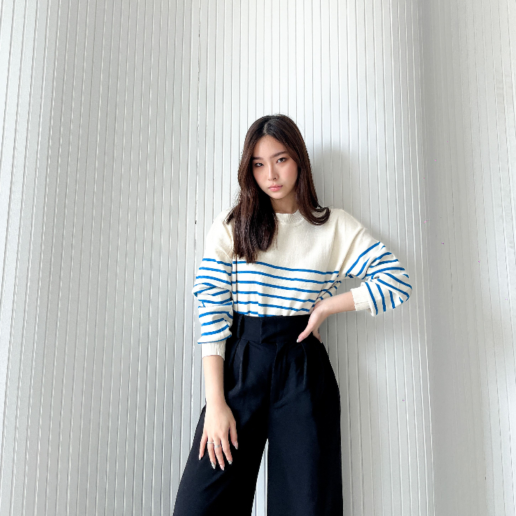 Lane Sweater / Top Longsleeve / Blouse Casual / Sweater Wanita Korea