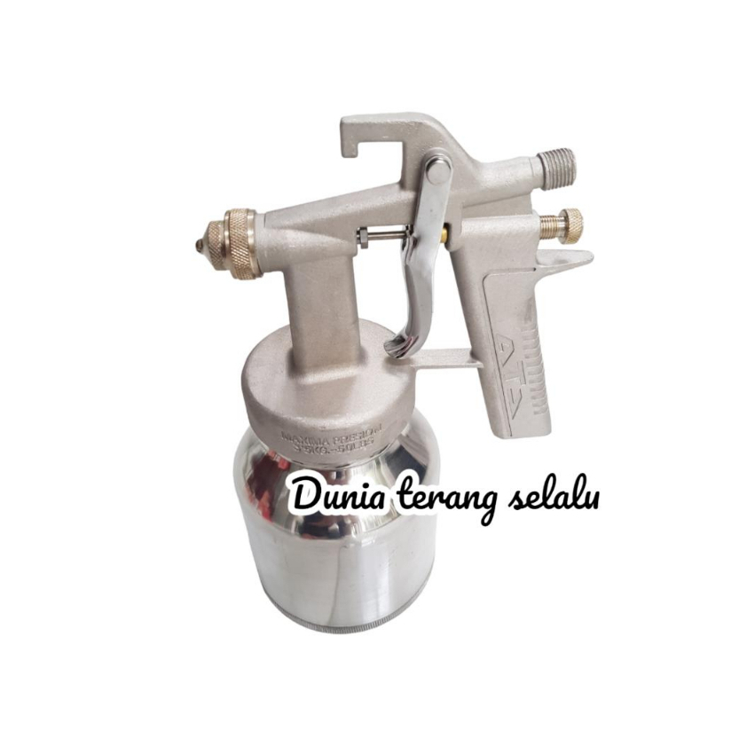 Spray Gun ATS 472 Tabung Bawah 600 ml - Semprotan Cat Tabung Bwh SG472 - Air Spray Gun - Sped Dico Spet Cat Ducco model Sagola - Low Pressure Gun ATS SG472-600