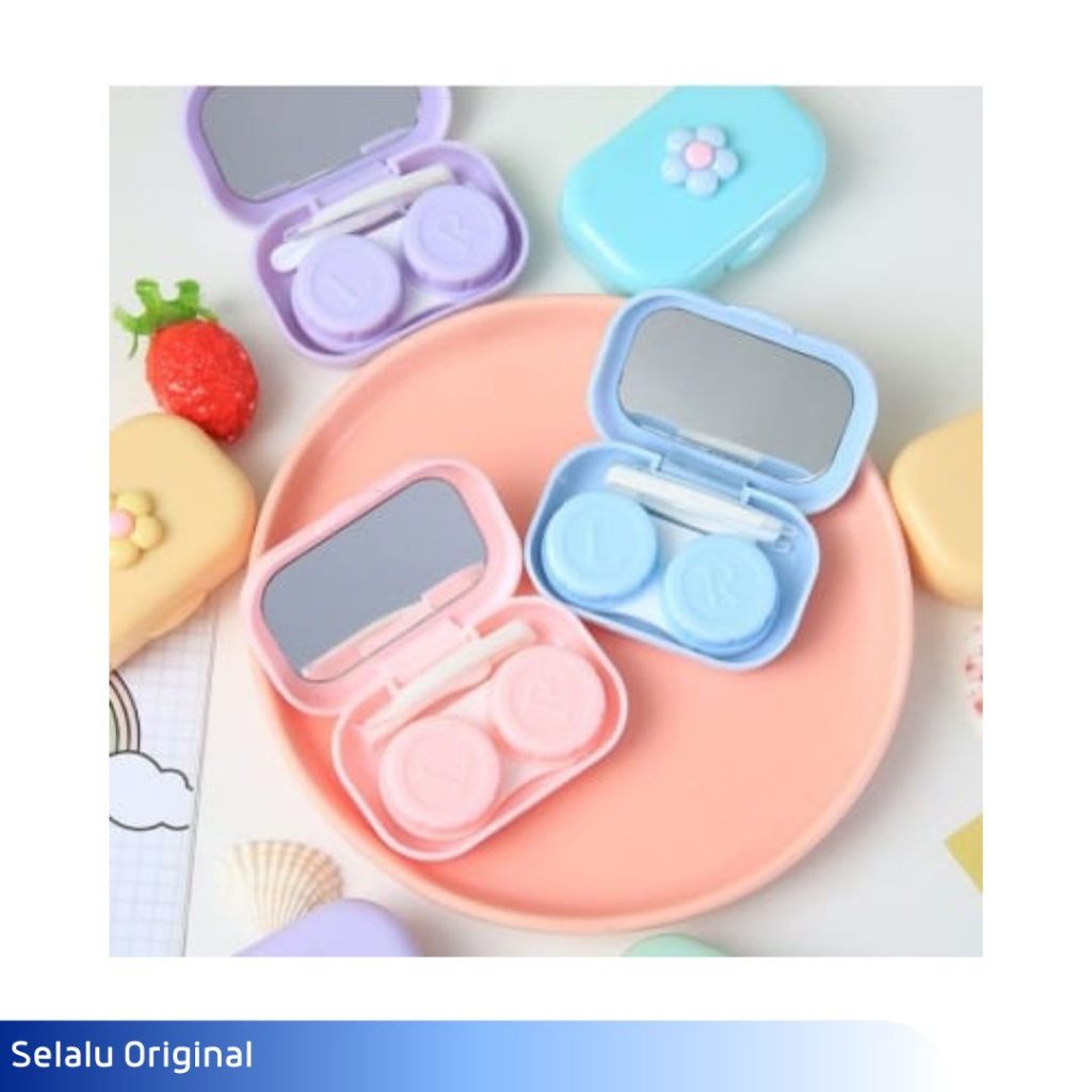 Tempat case softlens mini Jepit Stick