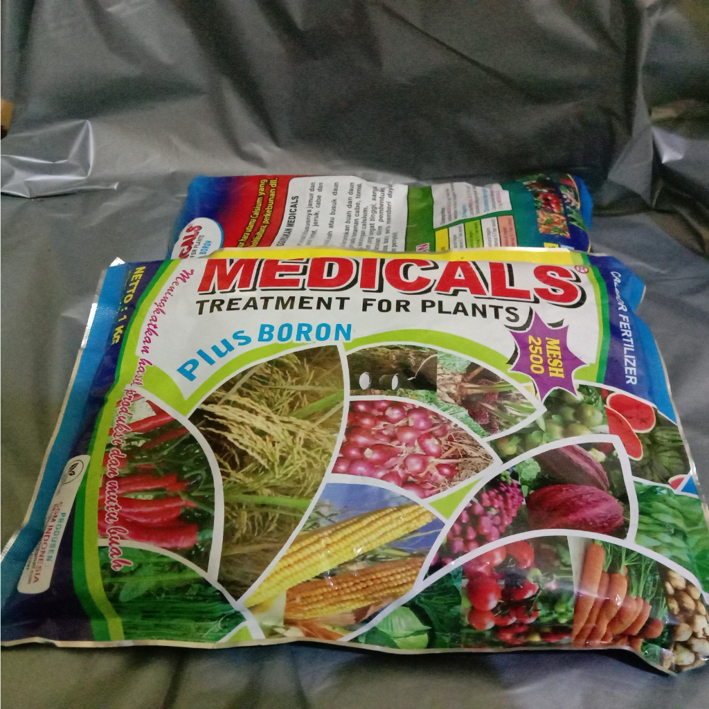 Pupuk Calsium Medicals 1kg - Pupuk dengan kalsium dan Boron untuk Memperbaiki Hasil Panen Tanaman