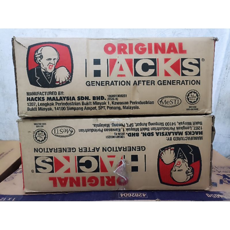 

Permen Hacks Original 1,8 kg per dus