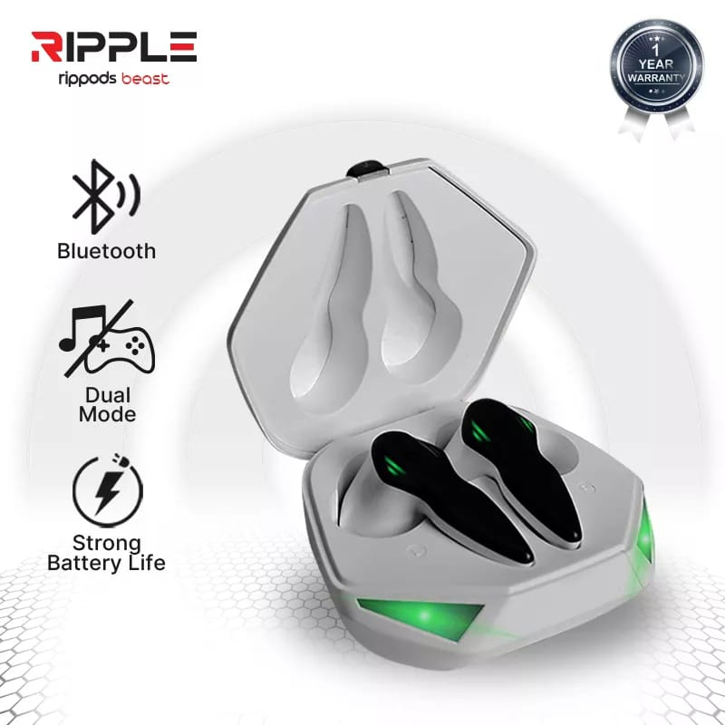 Ripple Rippods Beast TWS Headset Bluetooth Earphone Mini Earbuds Earphone