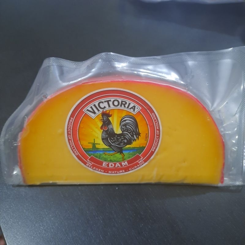 

Keju Edam Victoria 300gr Kemasan Pabrik/Edam Victoria 300gr ORI/Victoria Edam 300gr