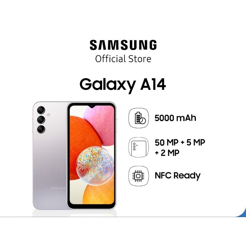 Samsung Galaxy A14 Lte 6/128gb Grs Resmi Samsung Indonesia SEIN