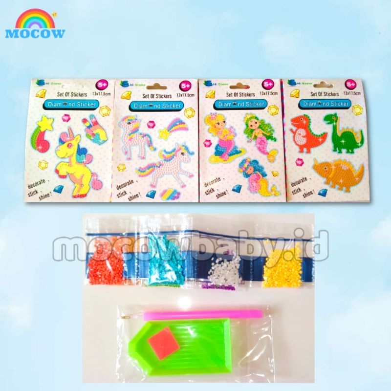 

stiker diamon / stiker tempel diamond