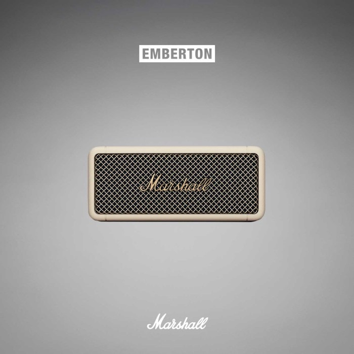 Marshall Emberton Speaker Bluetooth - Garansi Resmi TAM 1 Tahun