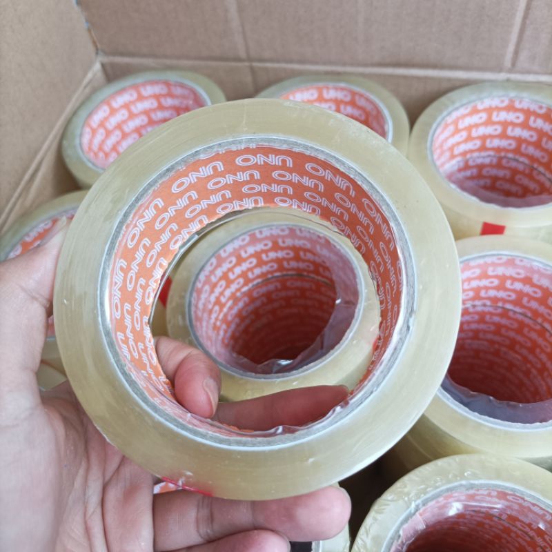 

Lakban Bening Coklat 45MM x 90 YARD (2 INCH x 90 YARD)