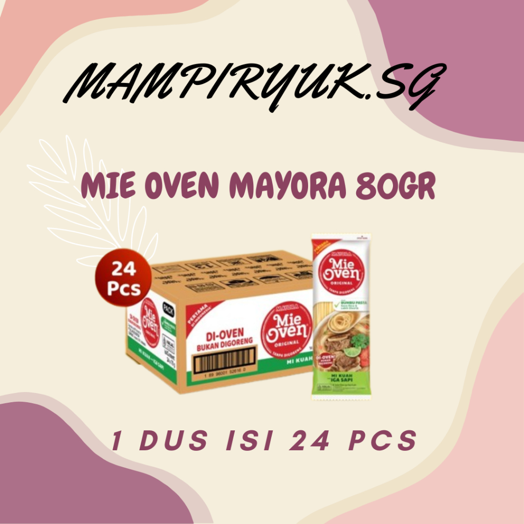 [DUS/KARTON] MIE OVEN 78GR 1 DUS ISI 24 PCS