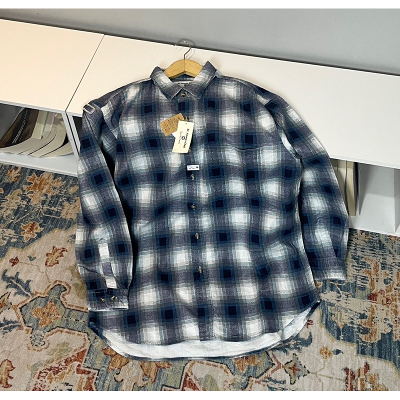 Kemeja Flanel Veterano / Plaid Shirt Flanel St James Club Veterano BNWT