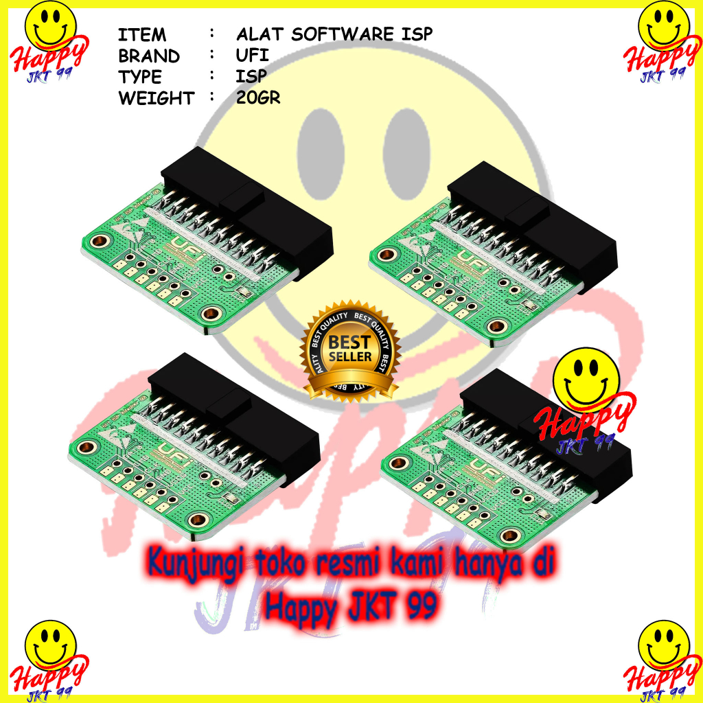 ALAT SOFTWARE ISP UFI NEW SOCKET ADAPTER V2 PROGRAMMER ORIGINAL