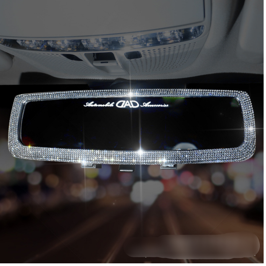 Kaca Spion Jepit Hiasan Diamond FULL BLING DAD Premium Series