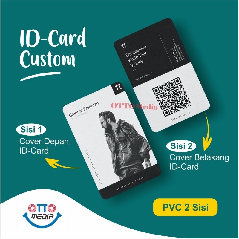 

CETAK MEMBERCARD / KTM / KTA PVC DUA SISI CUSTOM MURAH BISA SATUAN