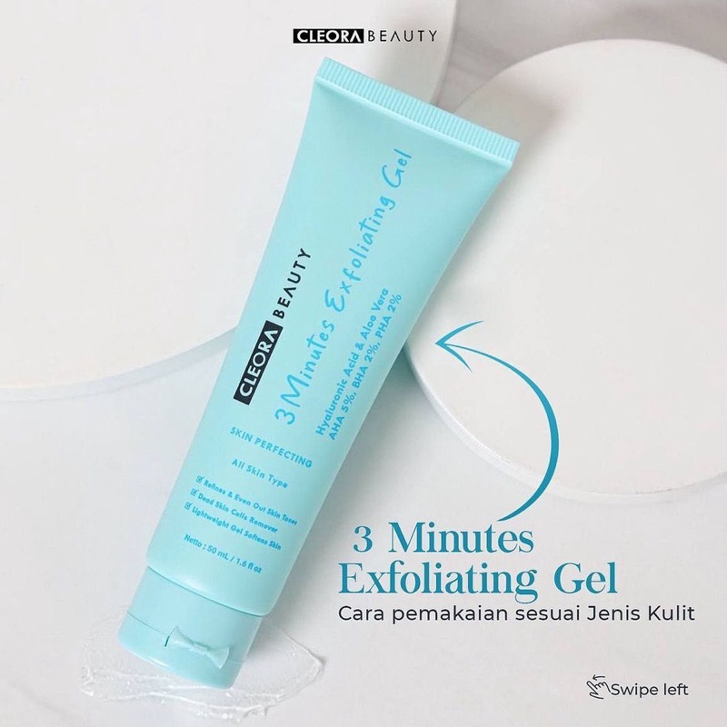 [PROMO] Cleora 3 Minutes Exfoliating Gel - Peeling - Exfoliasi