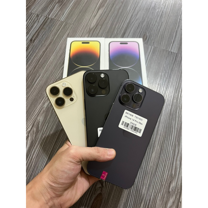 iPhone 14 Pro Max 128GB/256GB/512GB/1TB Second Mulus Normal 100% Original Fullset