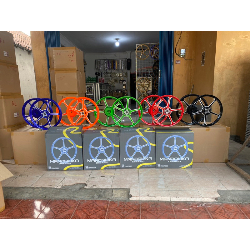 VELG BEAT SCOOPY GENIO MANDALIKA VELG RING17 MANDALIKA 140/160-17 BEAT SCOOPY GENIO