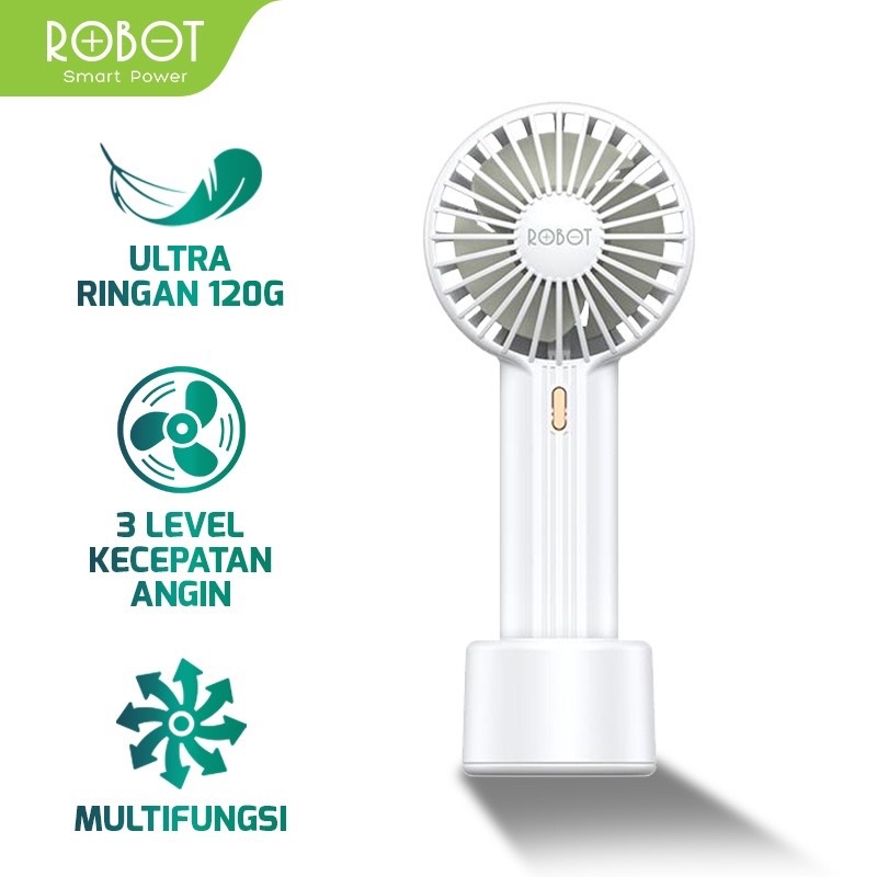 Robot Mini Fan RT-BF15 Kipas Portebel 1200mah Multi fungsi Garansi Original Resmi BY.SULTAN