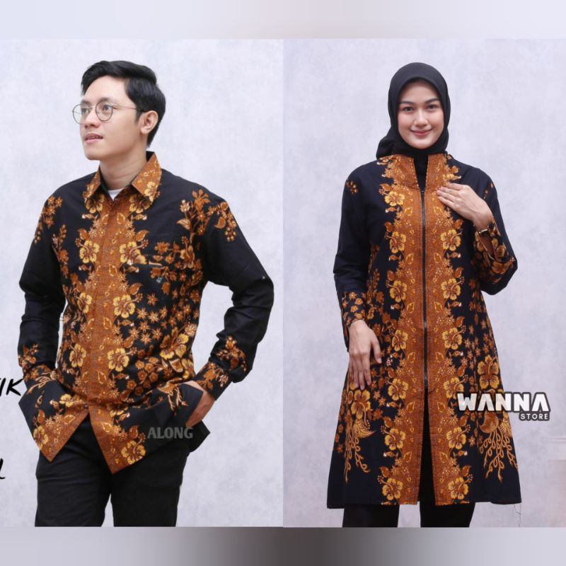 COUPLE BATIK TRIKOT FURING MODERN EXLCUSIVE UNGGUL JAYA