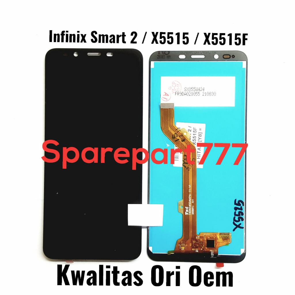 LCD Touchscreen Fullset Ori Oem Infinix Smart 2 / X5515 / X5515F