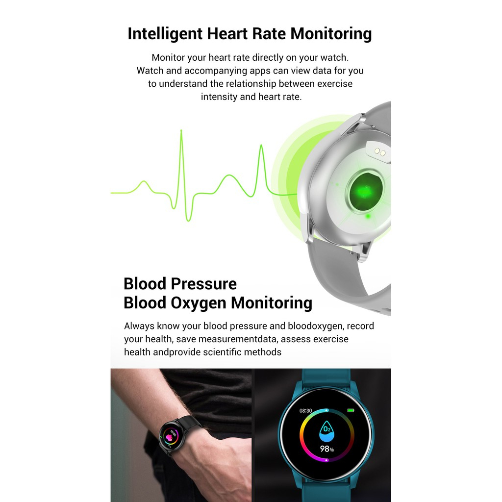 NORTH EDGE NL01 IP67 Waterproof Sport Smart Watch Blood Oxygen Monitor Message Reminder for Android iOS