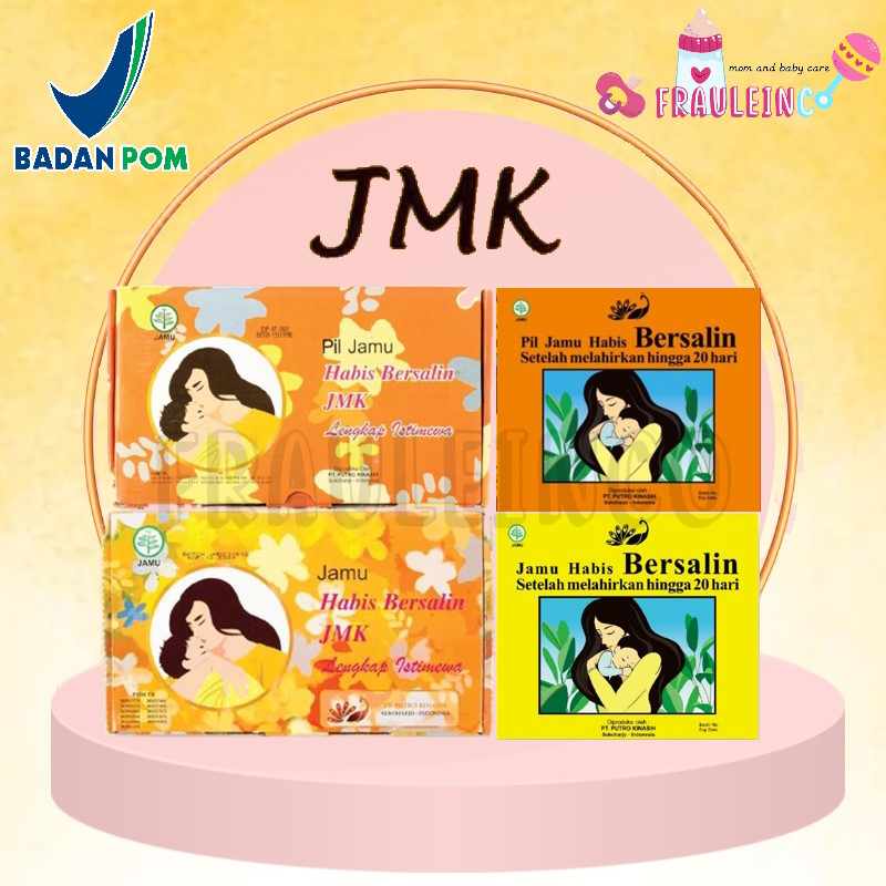 *FRAULEINCO* JMK Jamu &amp; Pil Habis Bersalin 40 Hari / 20 Hari