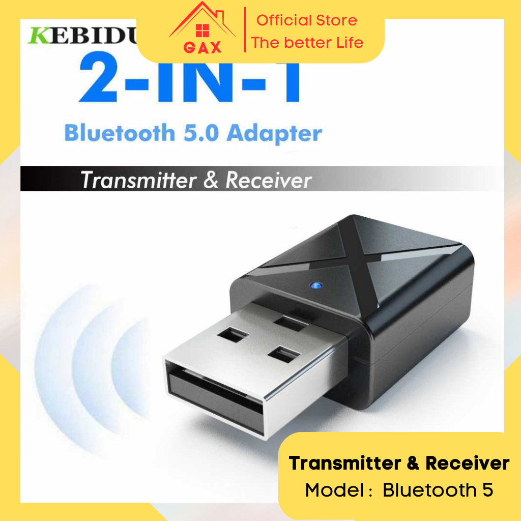 USB Dongle HiFi Audio Bluetooth Transmitter &amp; Receiver Penerima Bluetooth