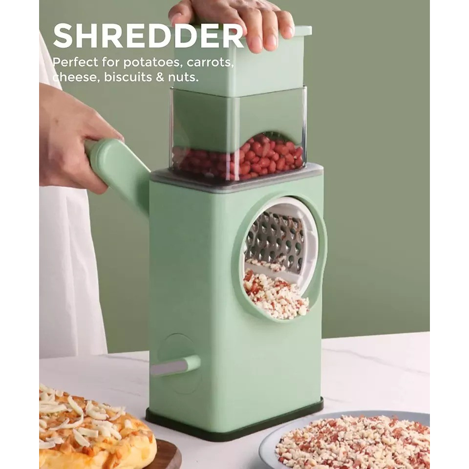 MC Alat Pemotong Sayur Dan Buah Parutan Stainless Serbaguna / Alat Pemotong Sayuran Dan Buah / Parutan Serbaguna Multifingsi / VEGETABLE SLICER MACHINE