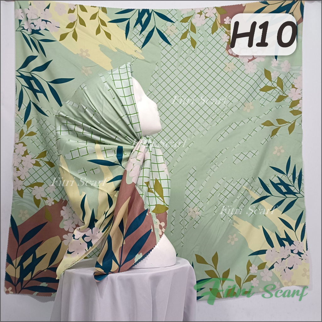 Pilih Warna Senorita Laser Cut Azara jilbab hijab krudung kerudung segi empat motif 7